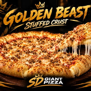 Golden beast Stuffed Crust