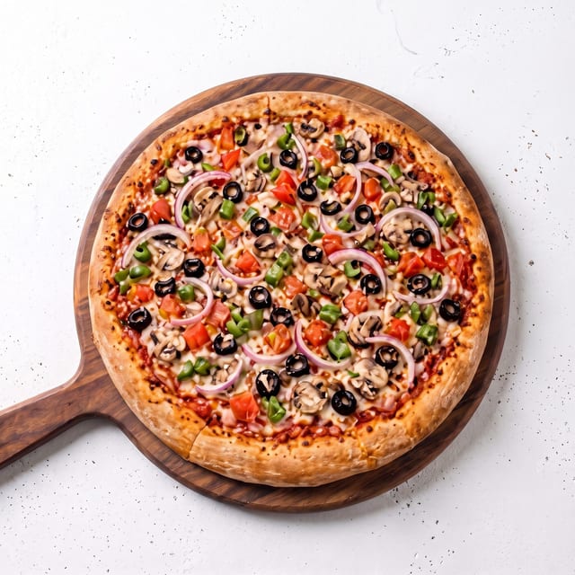 Vegetarian Pizza.
